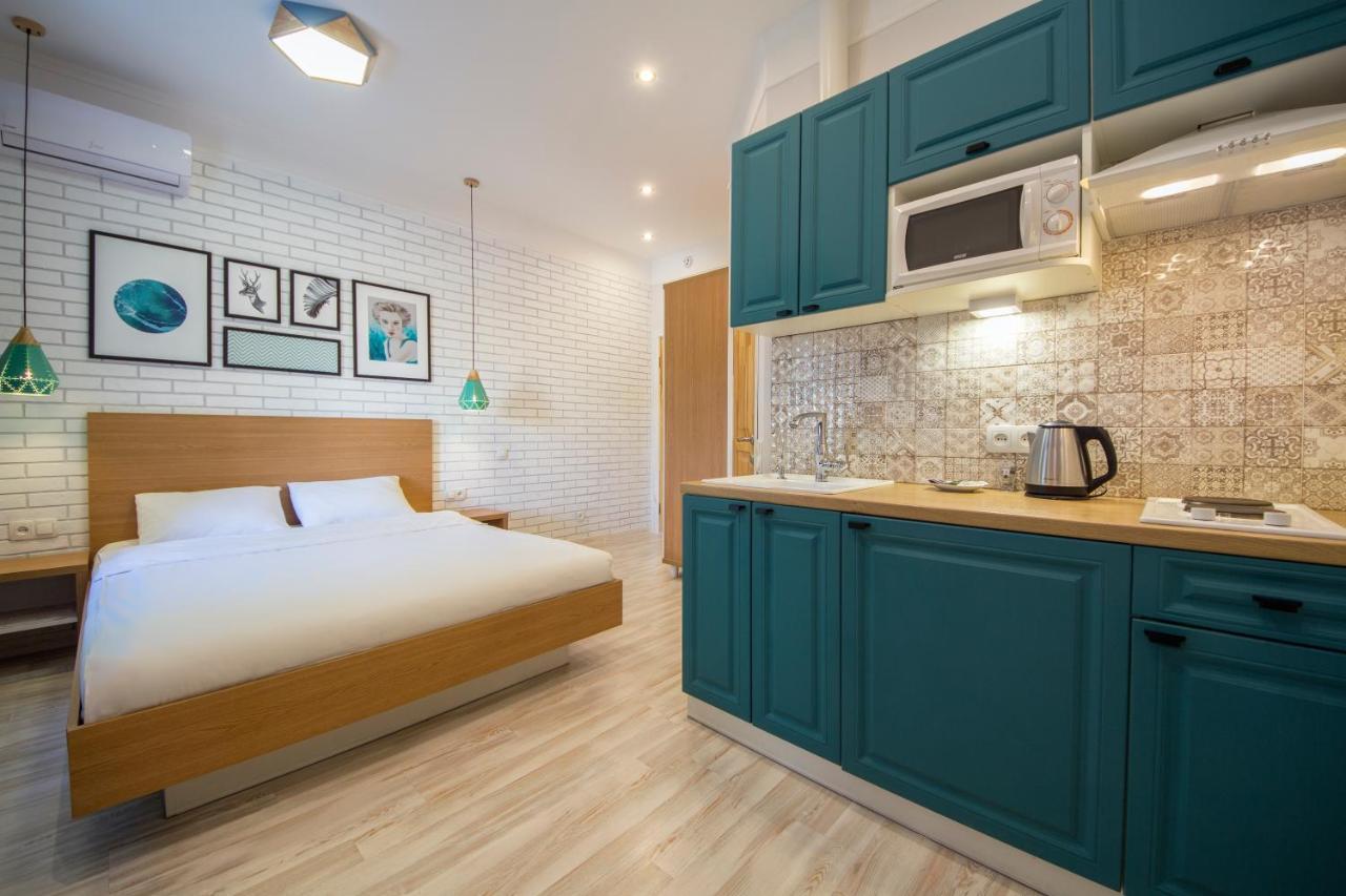קייב Design Apartments On Velyka Vasylkivska 42 מראה חיצוני תמונה