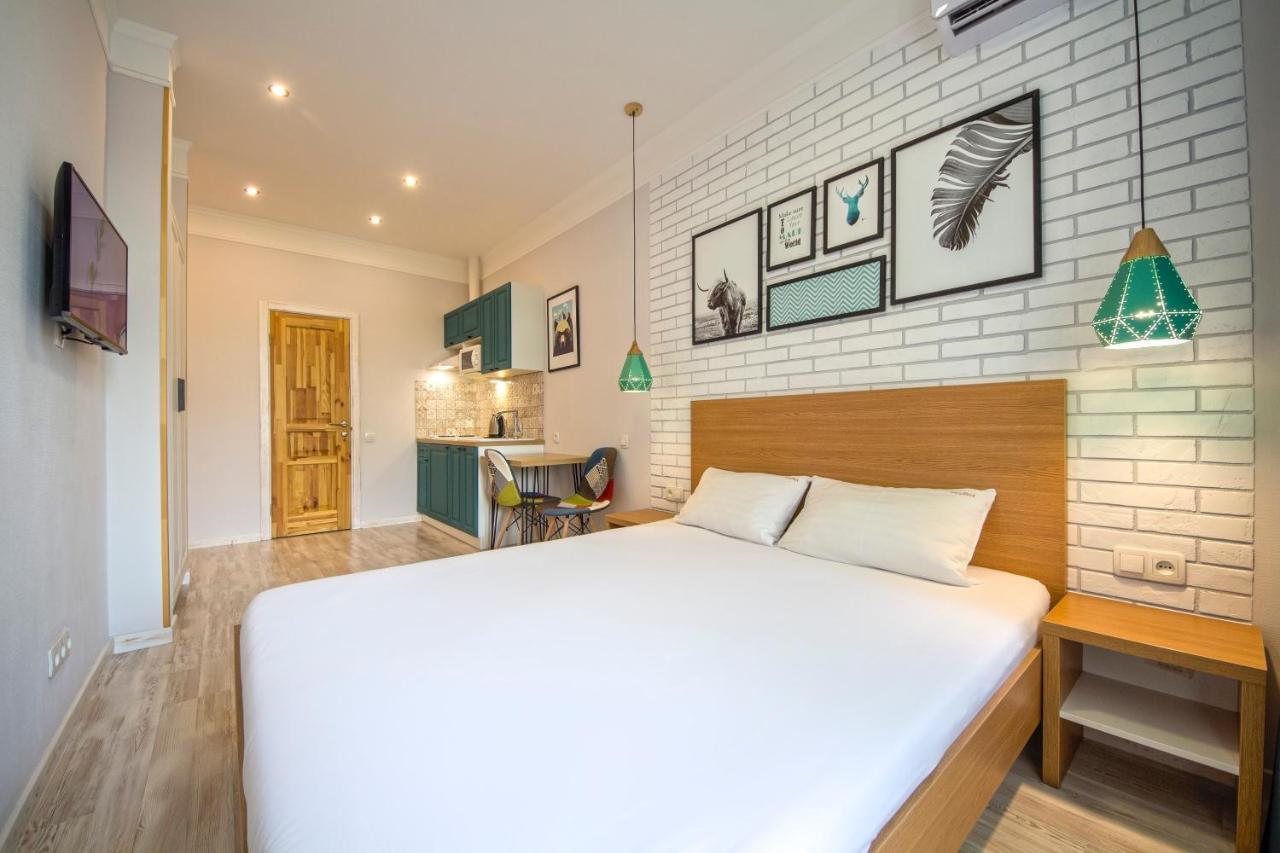 קייב Design Apartments On Velyka Vasylkivska 42 מראה חיצוני תמונה